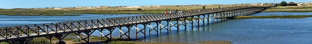 Quinta do Lago wooden bridge